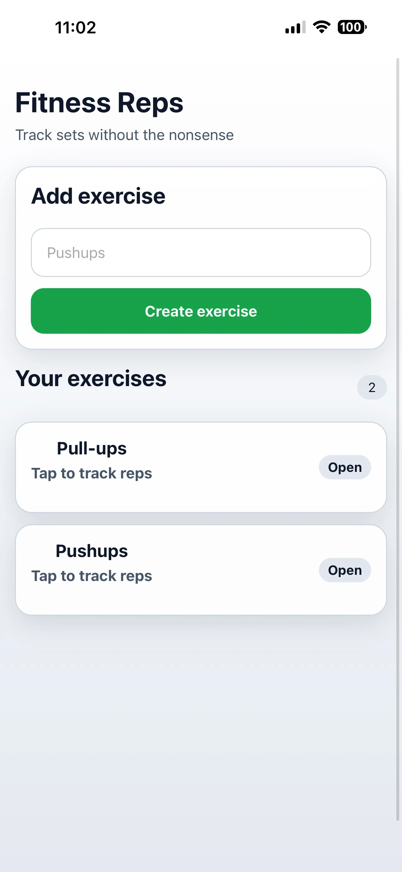 Fitness Reps