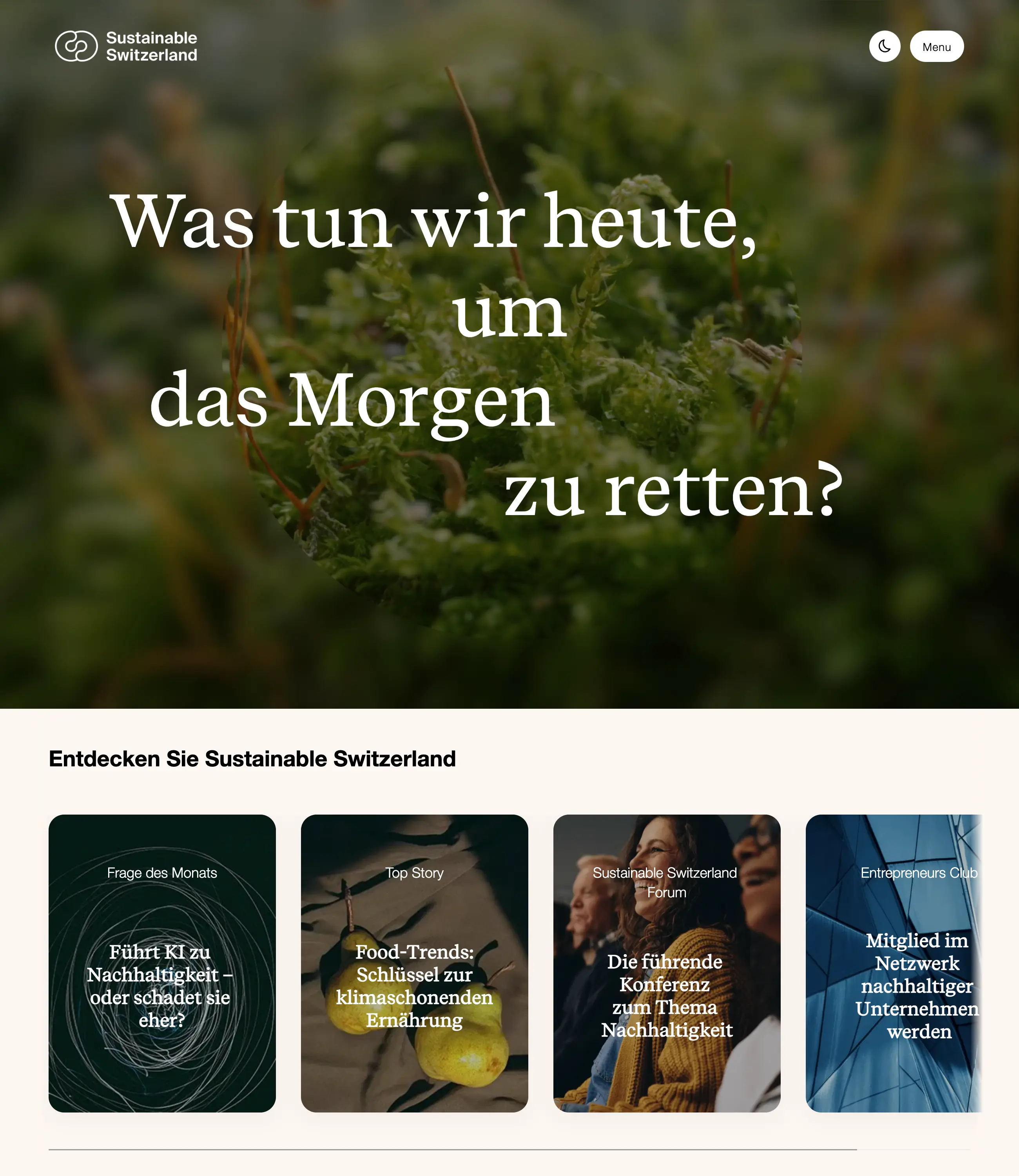 Sustainable Switzerland